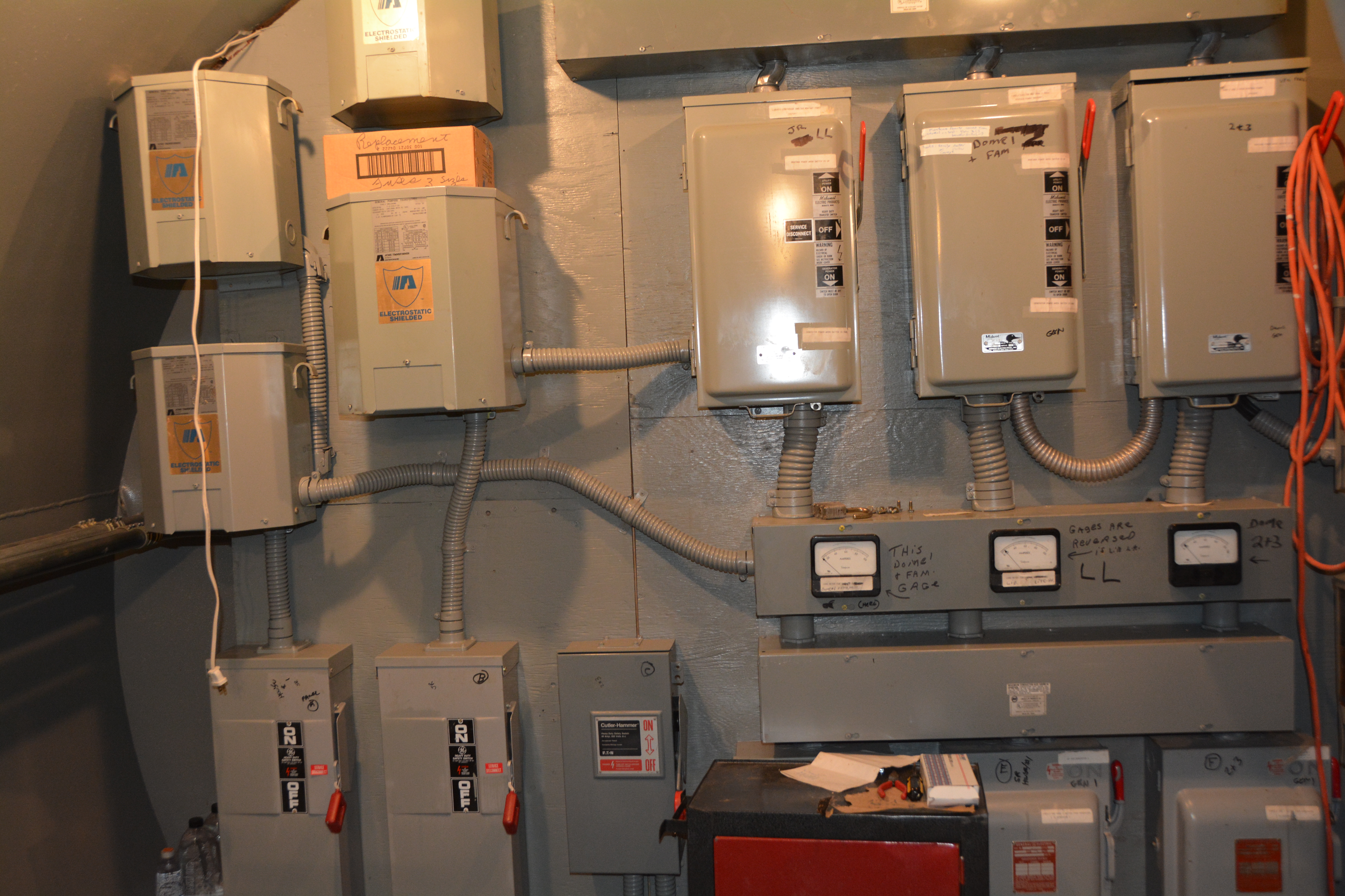 2 Bunkers, 6000+SF living space, Emigrant, MT: Bunkers Extensive Electrical System w/Off-Grid Backup